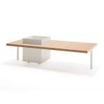 Holmen Նստարան w/ Բույսի աման