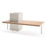 Holmen Նստարան w/ Բույսի աման