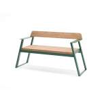 Nørrebro Նստարան 3- անձի համար w/ Ձեռքի հենակով